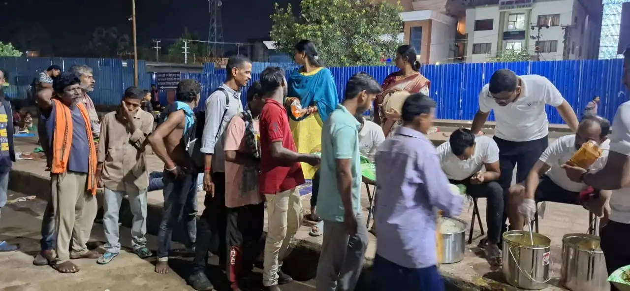 Anand Arna Seba food distribution