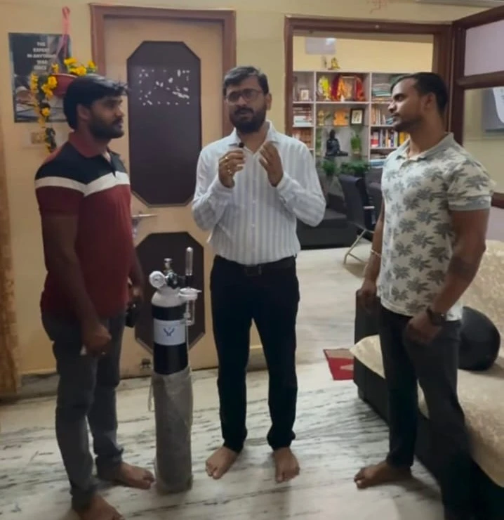 Medical camp in progress